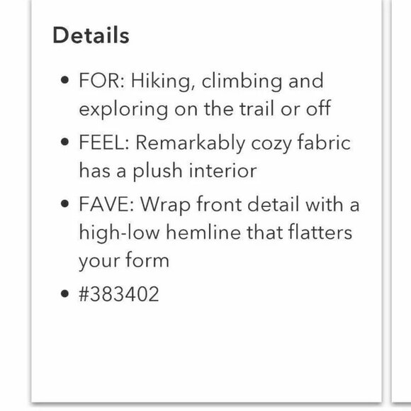 EUC - Athleta Cozy Karma Asym Pullover - Black - Picture 14 of 15